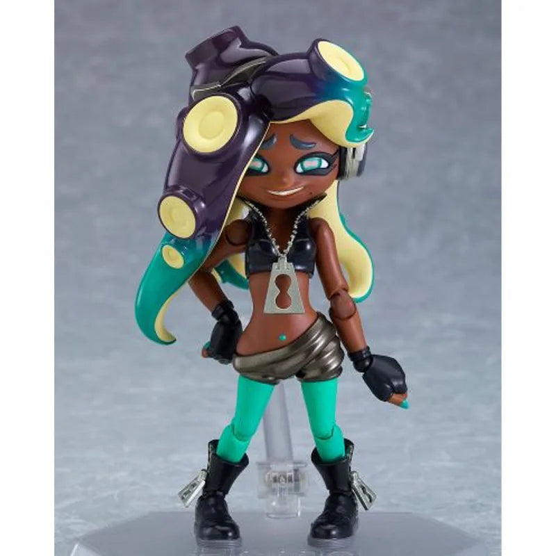Max Factory Original Figma Splatoon 2 Off The Hook Anime Action Figures Toys for Boys Christmas Gift Collectible Model Ornaments