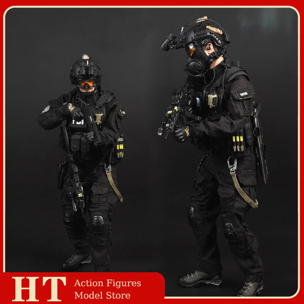Auf Lager Soldier Story SS062 1/6 Scale FBI CIRG Emergency Response Group Männlicher Soldat Komplettset 12-Zoll Actionfigur Puppe Geschenk