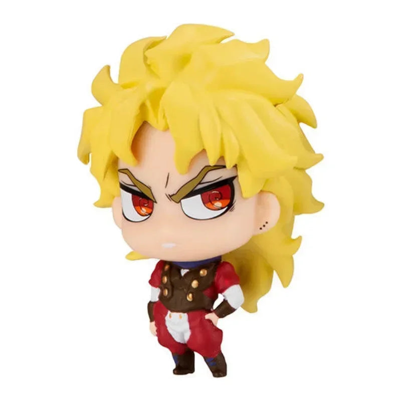BANDAI Gashapon JoJo Bizarre Adventure William Anthonio Zeppeli Dio Brando Jonathan Joestar Kars Action Figure Model Toys