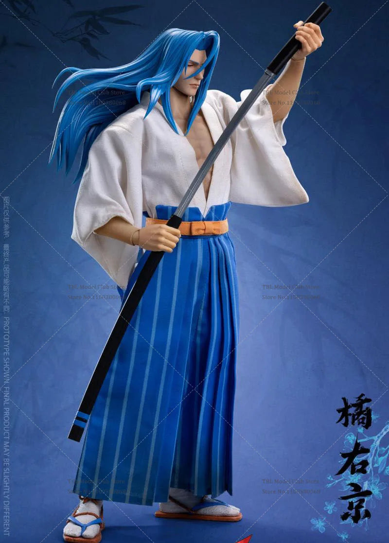 In Stock Tunshi Studio TS-008 1/6 Scale Fighting Games Samurai Shodown Samurai Tachibana Ukyo12In 1/6 Action Figure Toys Model