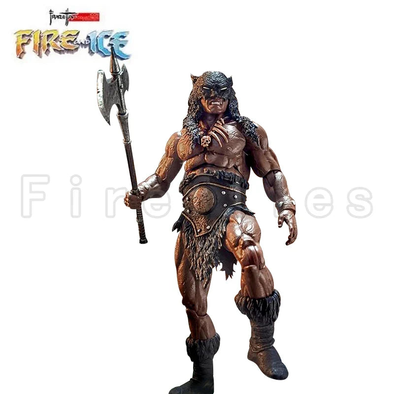 [Pre-Order]1/12 6inches Frazetta Girls Action Figure Fire and Ice ICON Collectibles Dark Wolf Teegra Ver2 Anime Model Toy