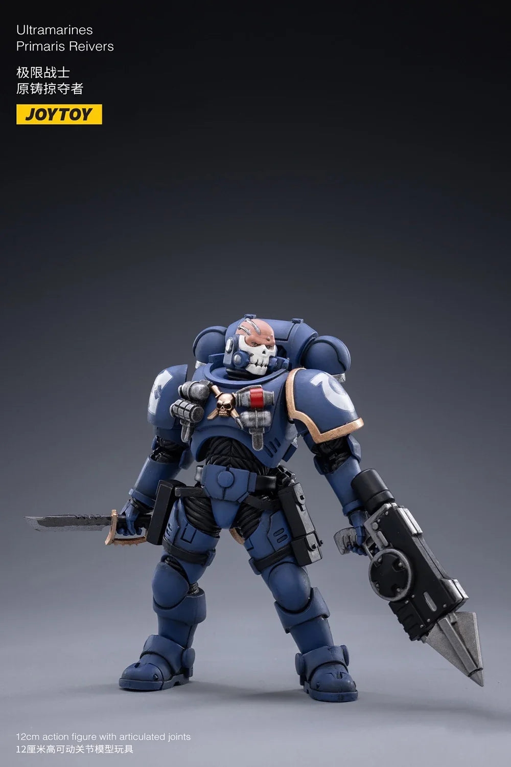 JOYTOY 1/18 Action Figure (3PCS/SET) Primaris Reivers Anime Collection Military Model Action Figures Collection