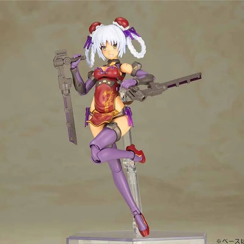 Genuine In Stock Kotobukiya Original FRAME ARMS GIRL STYLET WILBER NINE HRESVELGR=RUFUS QIPAO Ver. Anime Figure Assembly Model