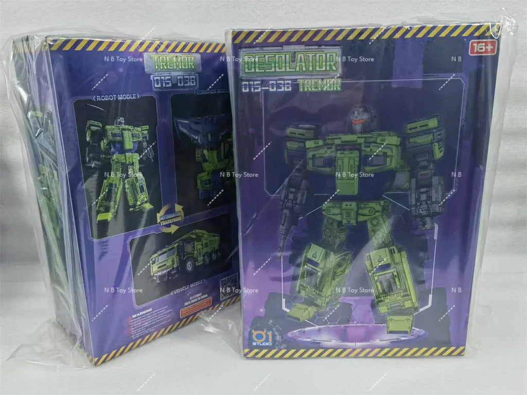 Transformation 01studio 01S 03B Devastator Robot of Long -range Trembling Action Figure