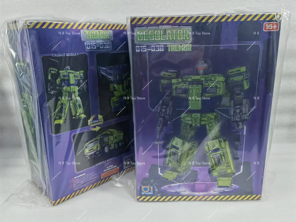 Transformation 01studio 01S 03B Devastator Robot of Long -range Trembling Action Figure