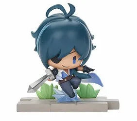 Anime Genshin Impact Kawaii Figure Paimon Amber Klee Kelly Action Figure Cute Game Figurine Model Kid Toys Children's Day Gifts