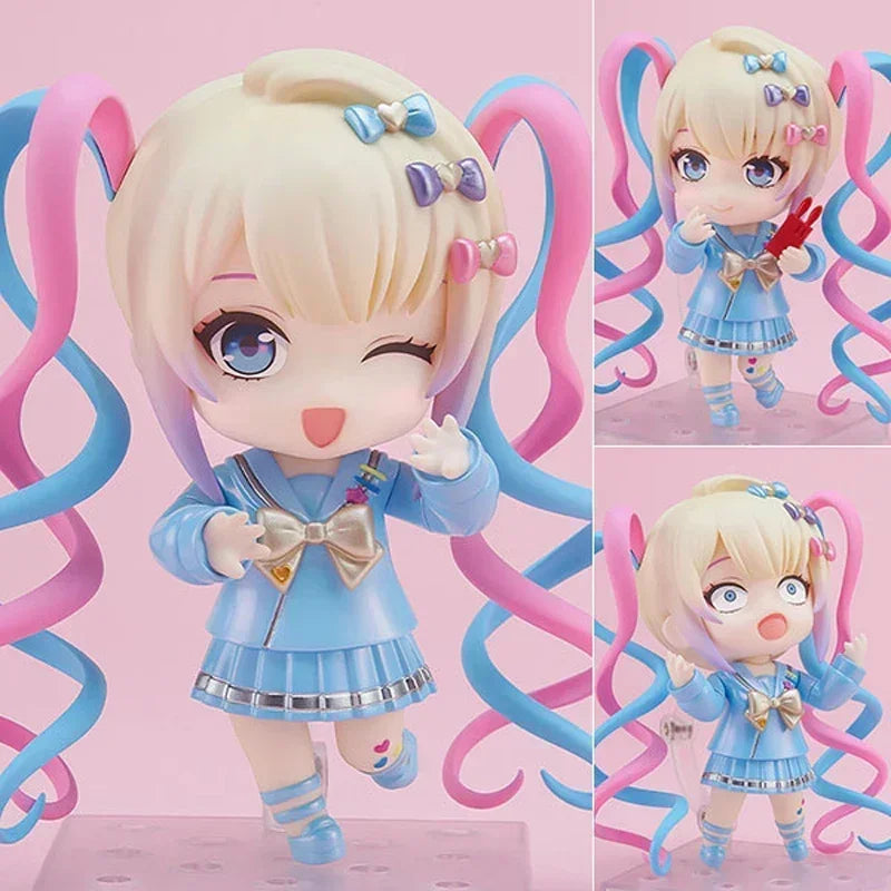 18cm NEEDY STREAMER OVERLOAD Ame-chan Anime Girl Figure Super Ten-Chan/OMGkawaiiAngel chan Action Figure Model Doll Toys Gifts