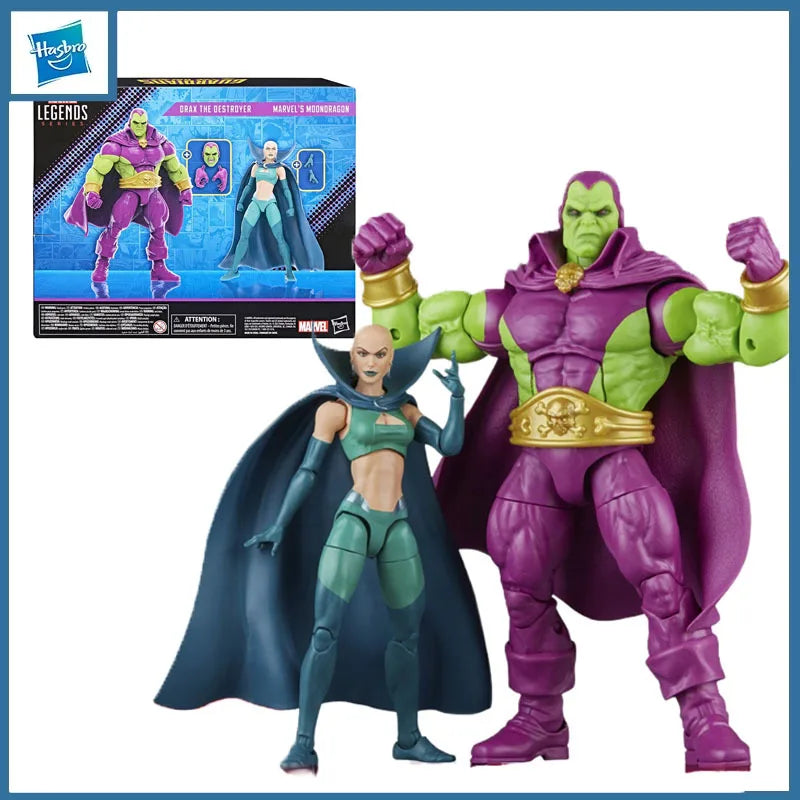 Hasbro Original Marvel Legends Drax der Zerstörer Moondragon 6 Zoll Actionfigur Spielzeug für Jungen Mädchen Geschenk Sammlermodell