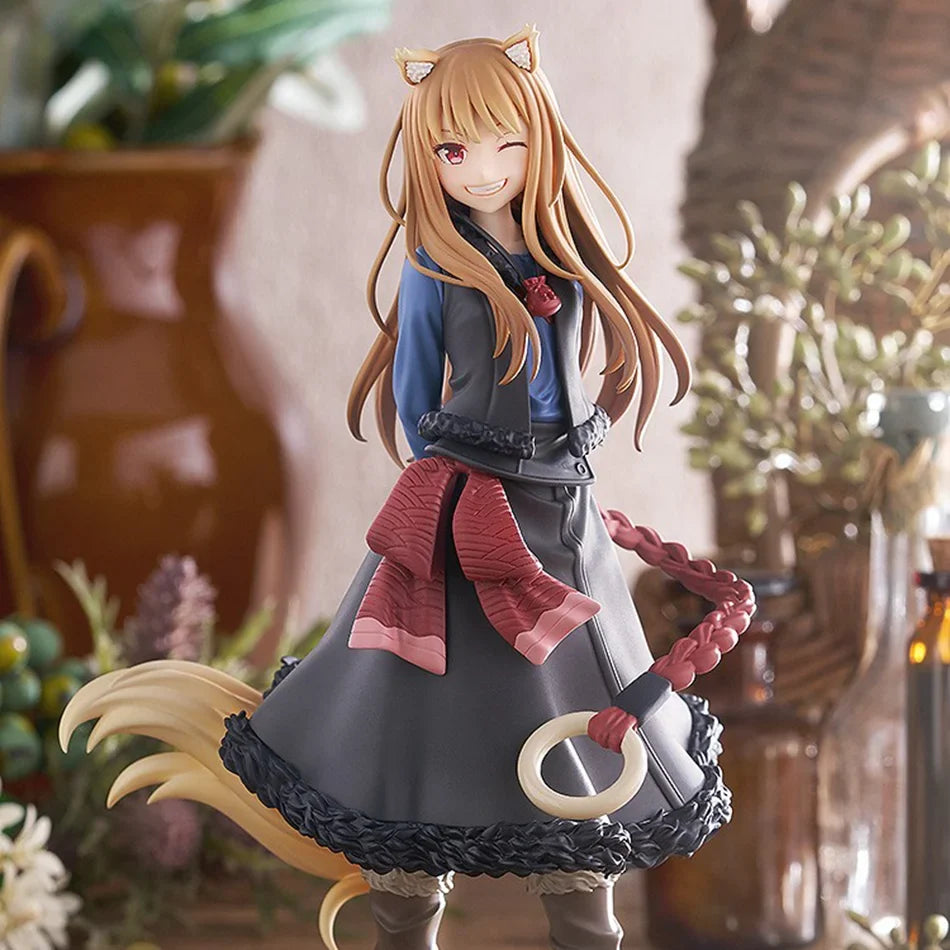 New Anime Spice And Wolf Figure Toys 17cm Holo Figural Action Doll Cute Girls PVC Model Toy For Kids Birthday Gifts In Stock