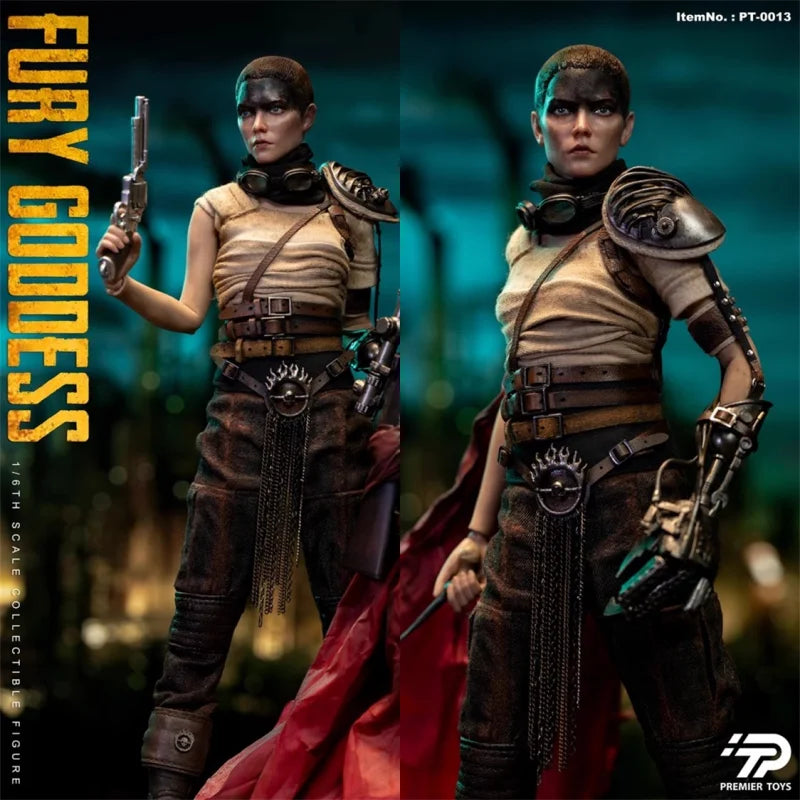 Original Premier Toys PT-0013 1/6 Collectible Furiosa Goddess Anya Female Action Figure Movie Brave Simulation 12"  Model Toy