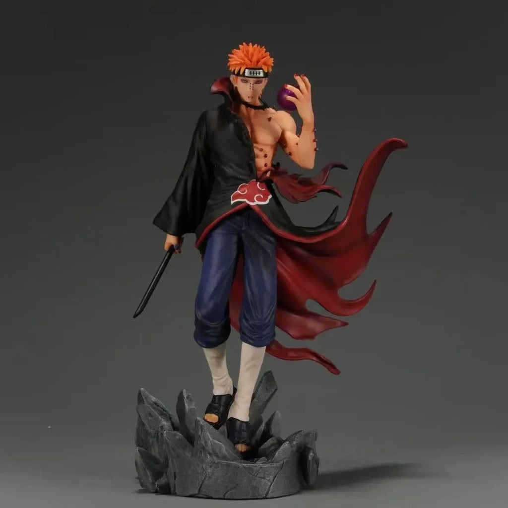 23cm/9in Classic Naruto Anime Figures Pain Figure Model PVC Statue Collection Decoration Desktop Ornament Birthday Toys Gifts