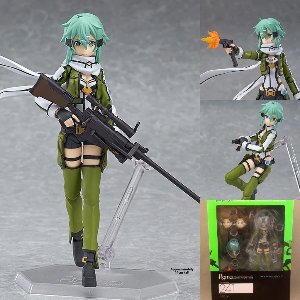 Asuna Yuuki Sword Art Online Motoko Person Figure Collectible Model Anime Toy Jointed Movement Figma 78 Gift for Fans