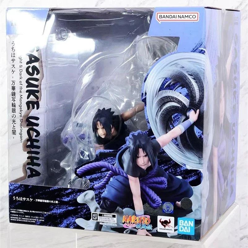 Bandai Genuine NARUTO Figuarts ZERO Uzumaki Naruto Uchiha Sasuke Uchiha Obito Uzumaki Boruto Anime Action Figure Model Toys Gift