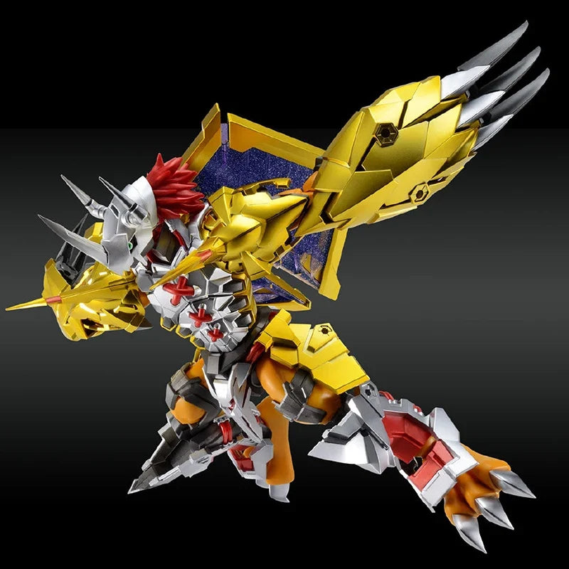In Stock BANDAI Figure-rise Standard Amplified Digimon Adventure War Greymon [SPECIAL COATING] Anime Action Assembly Model Toy