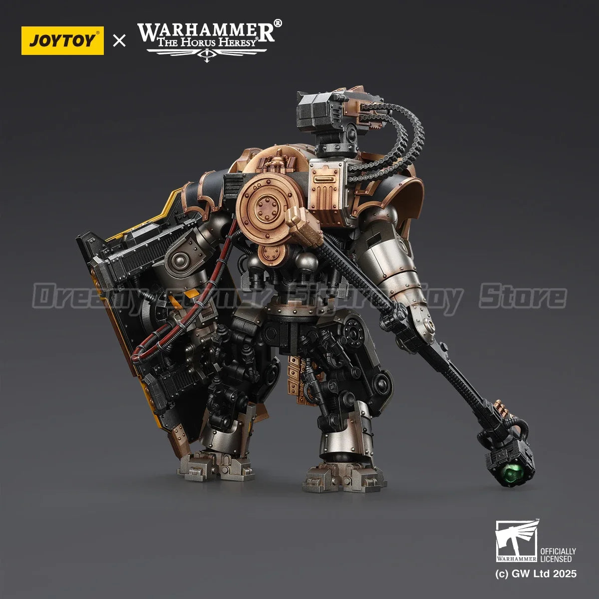 【Pre-sale】JOYTOY Warhammer 40K Iron Warriors Iron Circle Domitar-Ferrum Class Battle-automata 1/18 Action Figure Toy Model