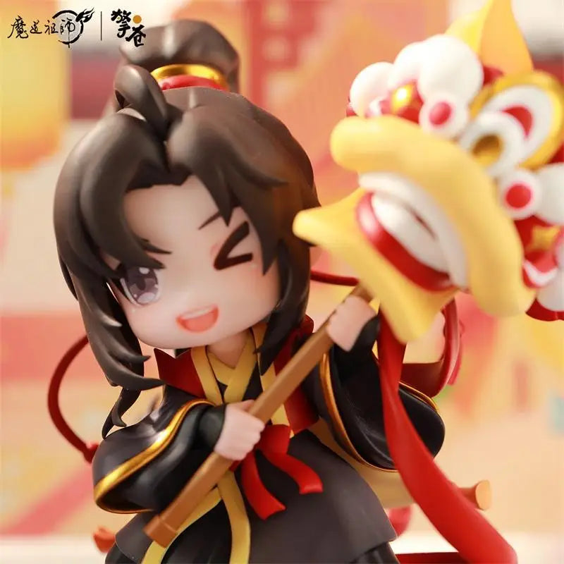 9.3cm Mo Dao Zu Shi Wei Wuxian Lan Wangji Figure Collection Model Doll Anime Cosplay Toy Colletible Figurals Christmas Gift