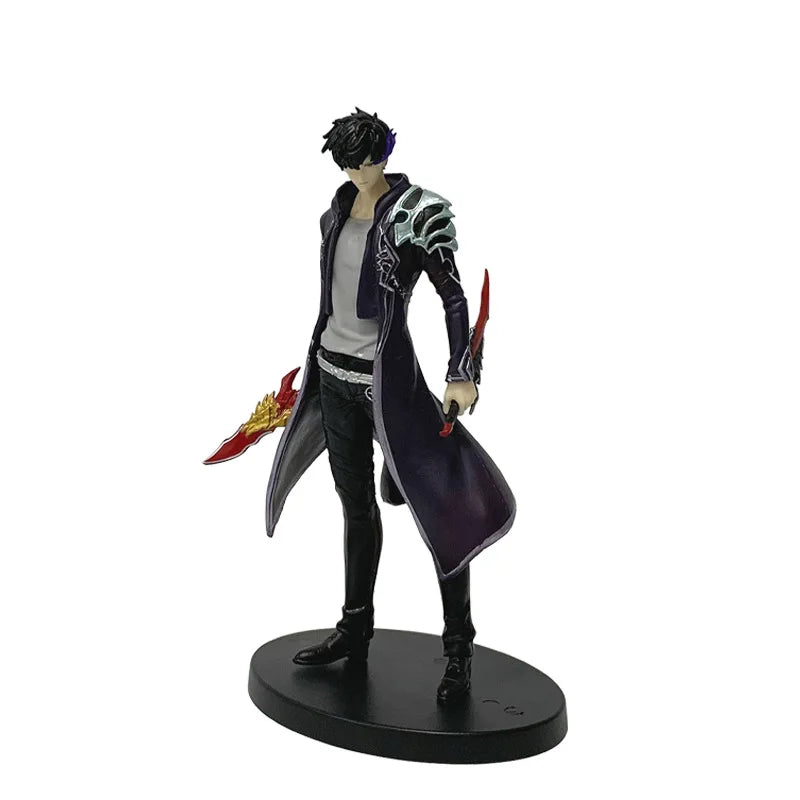 20cm In Stock Upgrade(Anime Version) Cha Hae-in Action Figure PVC Collect Model Figure Display Anime Merchandis