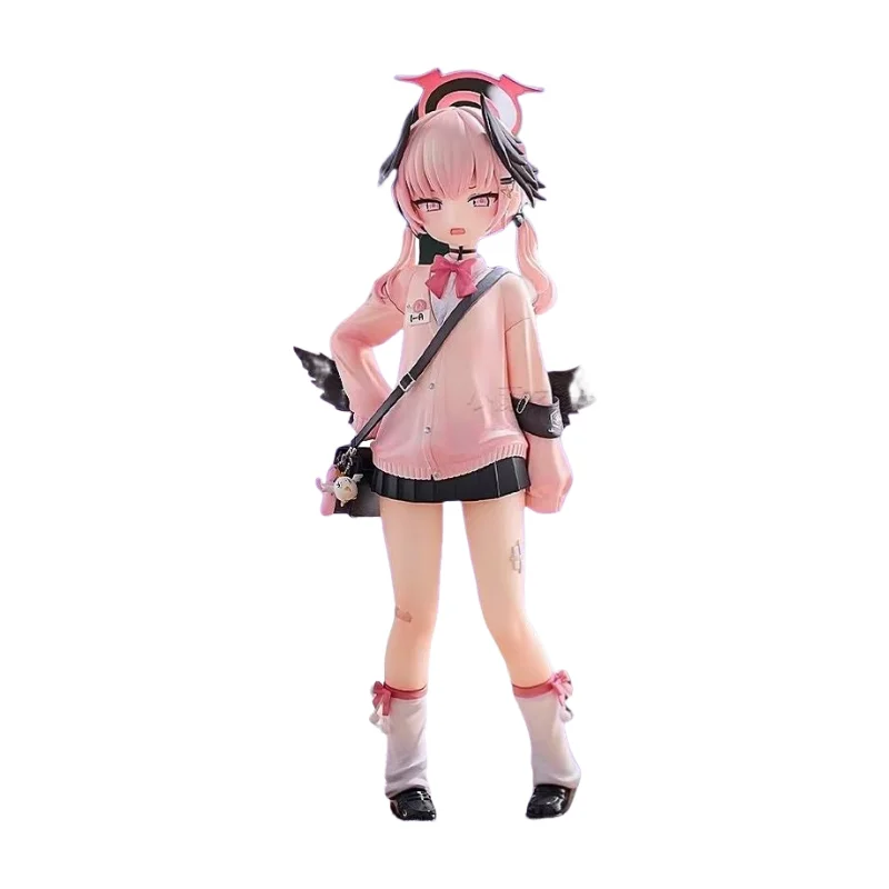 19cm Blue Archive Shimoe Koharu Pink Impression Game Girl Figures Models Statue Models Boys Collectible Ornament Doll Toys Gifts