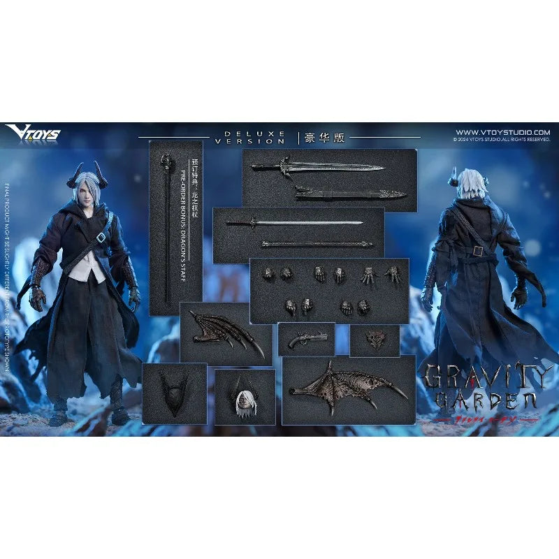 In Stock VTOYS VSD009 Gravity Garden Dragon's Breath Hunter 1/12 Scale Action Figure Anime Model Toy Doll Gift Hobby Collectible