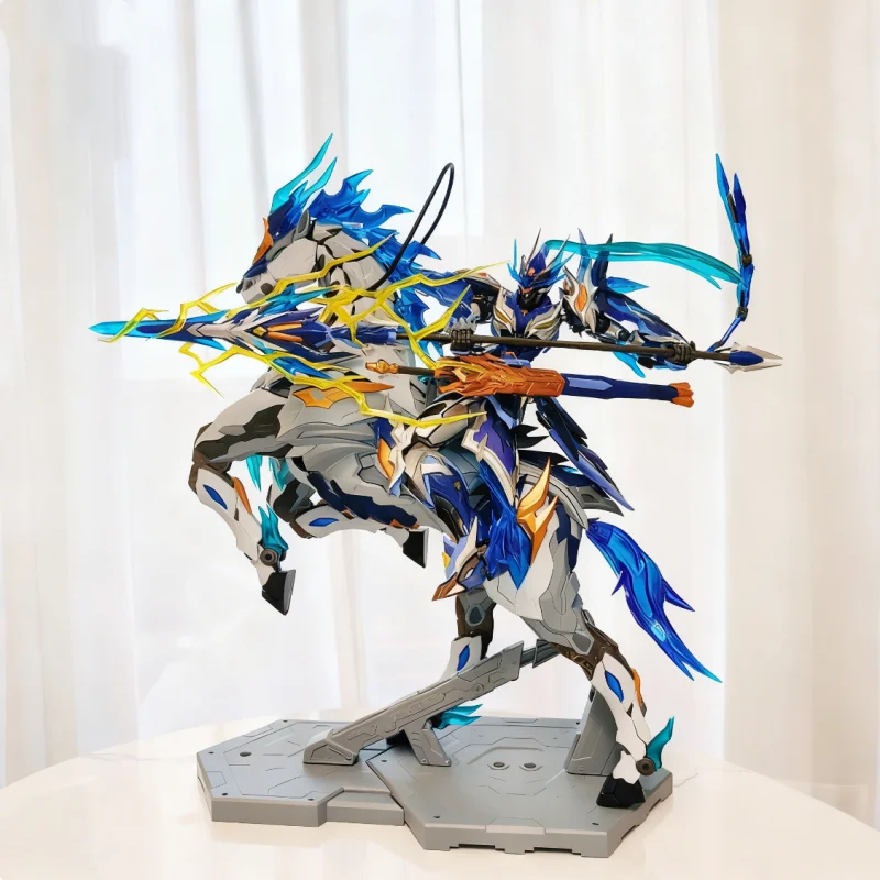 Legend Of Star General 1/10 Zhao Yun Assembly Model Kit Action Figures Mecha Model Alloy Skeleton Decor Boy Toy Gift Collectible