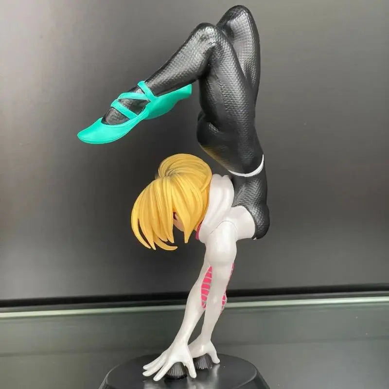 18cm Spidergwen Figure Spider Girl Anime Figure Movie Role Gwen Action Figurine Collectible Toys Decoration Pvc Model Doll Gifts