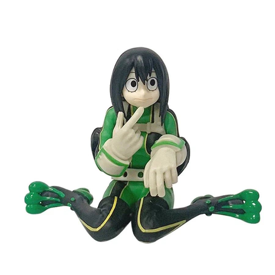 18cm Boku no Hero Academia Anime Figure Uraraka Ochaco Action Figure Midoriya Izuku/Bakugo Katsuki Figurine Collection Model Toy