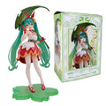 HOT Hatsune Miku Anime Figure Wonderland PVC Model Action Toy Thumbelina Ver. Desktop Decoration Dolls Ornaments Collection Gift