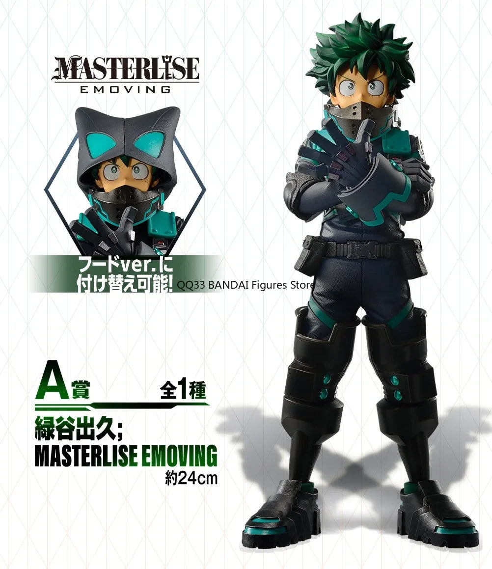 Original My Hero Academia Katsuki Bakugou Midoriya Izuku Todoroki Shoto STEALTH SUIT Ver.world Heroer'mission Figure Model Gift