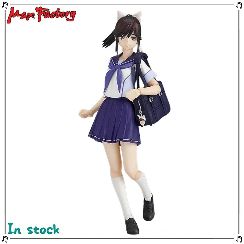 Original Max Factory Figma #108 Love Plus Takane Manaka Anime Figure Model Gift Toy Collection
