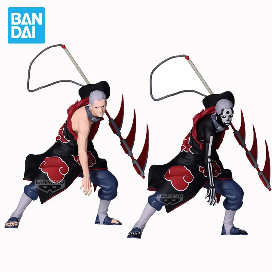 Banpresto Anime Naruto Shippuden Figurines Vibration Stars Hidan PVC Action Figures 140mm Figurals Collection Model Toys
