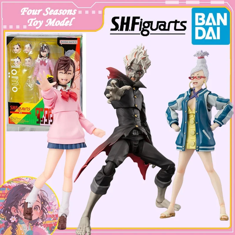 Fast Shipping Bandai Anime SHF DAN DA DAN Ayase Momo OKARUN Takakura Ken SEIKO Original Model Toys Action Figure Children Gift