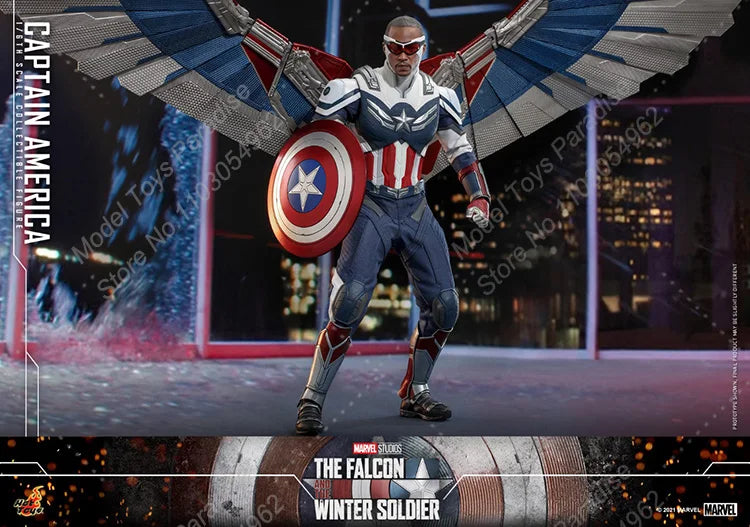 HOTTOYS HT TMS040 1/6 Collectible Toys Falcon 3.0 The Falcon and the Winter Soldier Sam Wilson 12'' Action Figure Model Gifts
