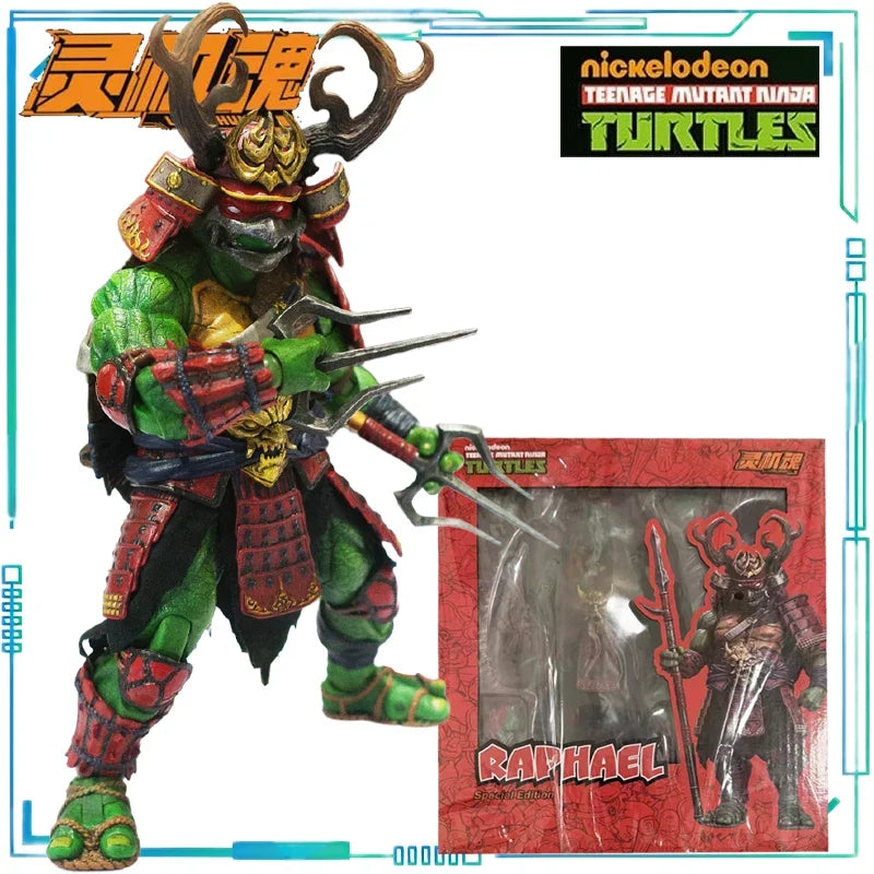 Memory Toys Gunman LING JIHUN Teenage Mutant Ninja Turtles ，WF Venue Limited Michelangelo and Raphael Movable Model Collection