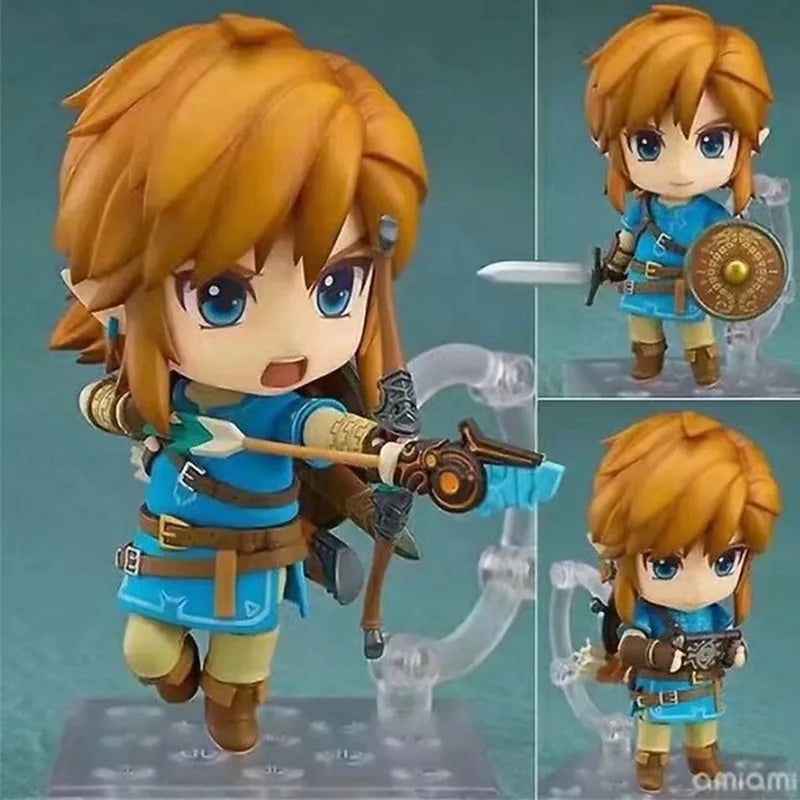 The Legend Of Zelda Breath Of The Wild Ver. 733 733-DX Link Action Figure 10cm Mini PVC Figurine Of Zelda Pvc Figure Statue Mode