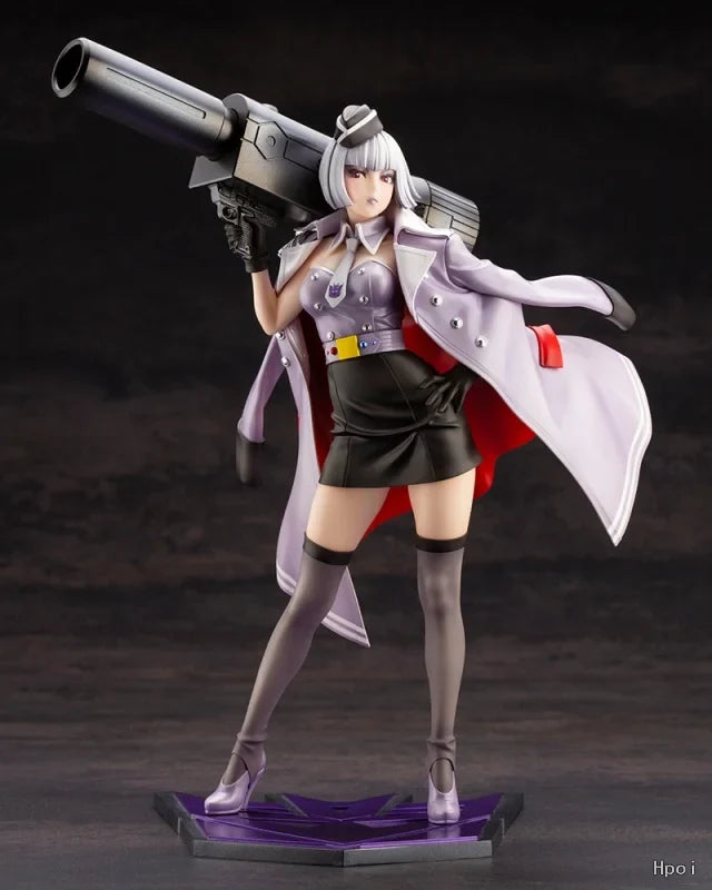 In Stock Original Kotobukiya Beautiful Girl Statue Transformers Series Figure Model Toys Gift Ornaments
