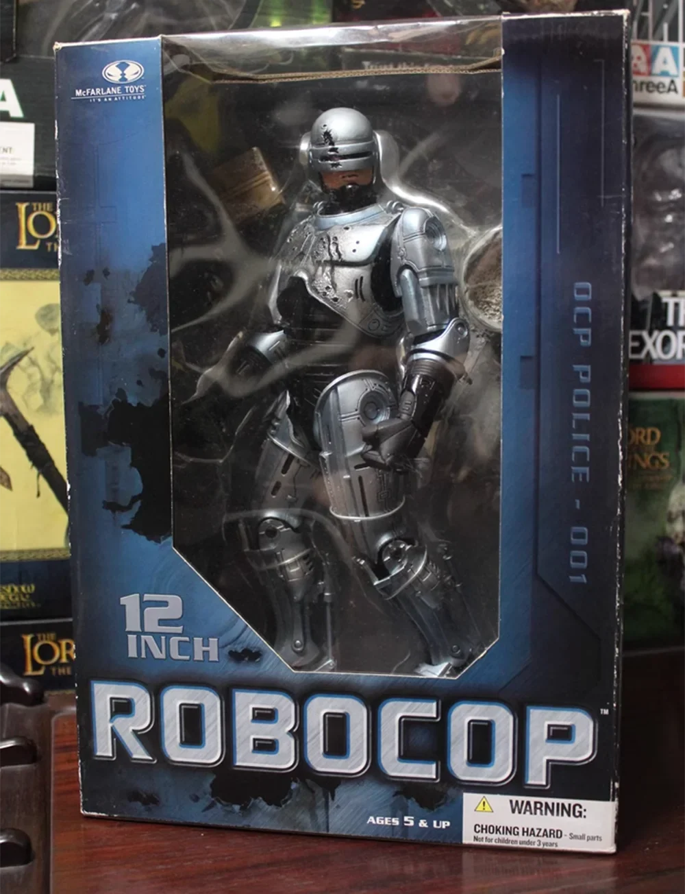 Original Movie Series RoboCop Alex Murphy Action Figure Model Toys 12-inch Collectible Scene Ornaments Gift