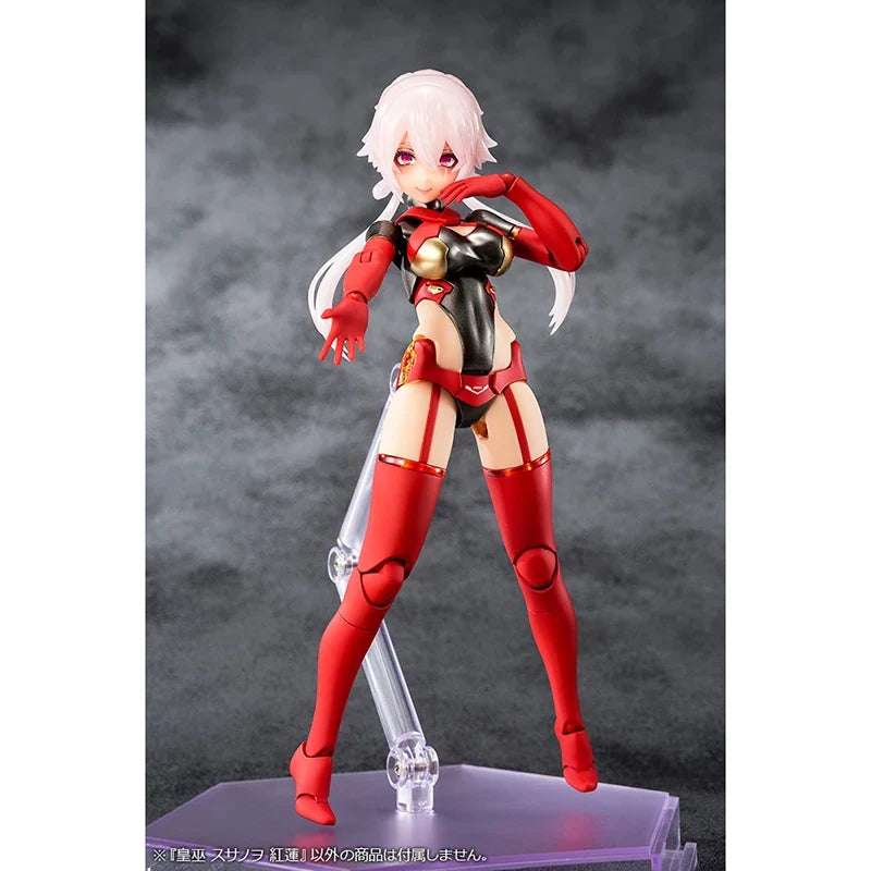 100% original Kotobukiya Megami Device 1/12 Mecha Girl Plamo KP745 AUV Susanowo Guren Genuine In Stock Figure Model Toys