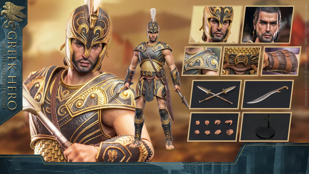 HHMODEL HAOYUTOYS 1/6 Scale Greek War God Imperial Legion Soldier 12-Inch Action Figure Collectible Model Toy