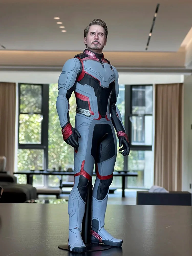 Hottoys 1/6 Scale Tony Stark Anzug Actionfigur Avengers Endgame Avengers Team Sammlerstück für Filmfans Sammler Geschenk