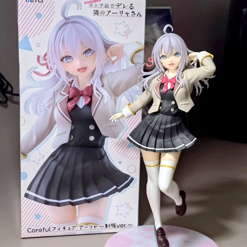 Hot Sale Original Sega Luminasta Alya Sometimes Hides Her Feelings In Russian Alisa Mikhailova  Anime Figure Action Model Toys