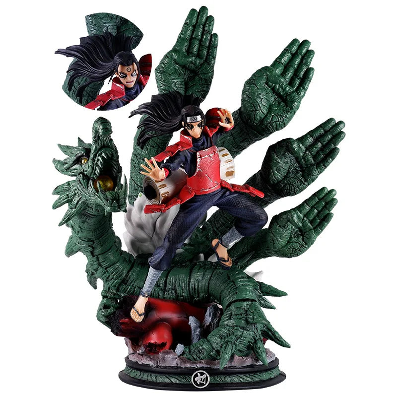 Anime Shodai Hokage Shinobi no Kami Senju Hashirama GK PVC Action Figure Game Statue Collectible Model Kids Toys Doll Gifts