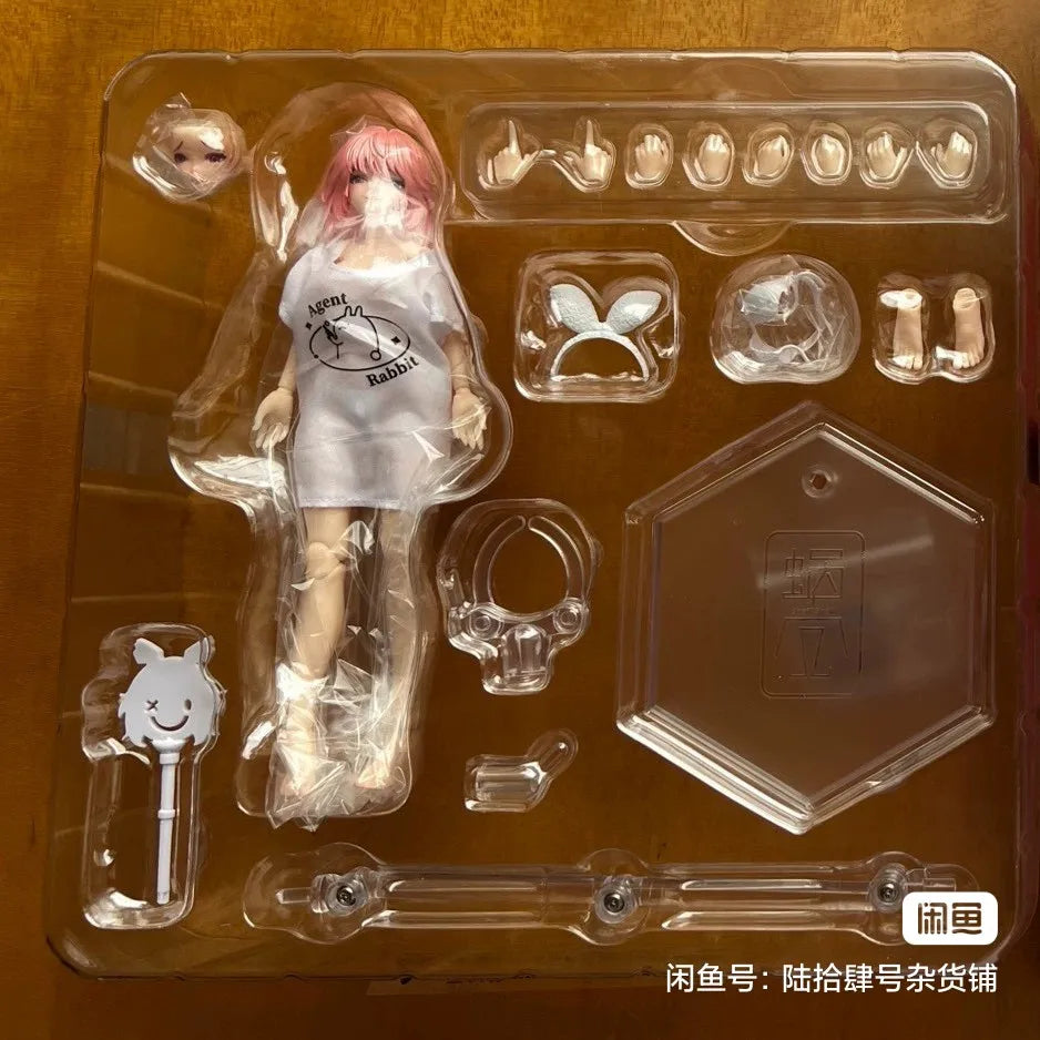 Snail Shell RA-01L Aileen 1/12 Scale Anime Action Figure Beautiful Girl Loungewear Movability Model Toy in Stock for Holiday