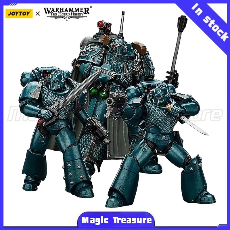 【MT】JOYTOY 1/18 Action Figure Warhammer 40K The Horus Heresy Alpha Legion Exodus Headhunter Prime Model Toy Gift