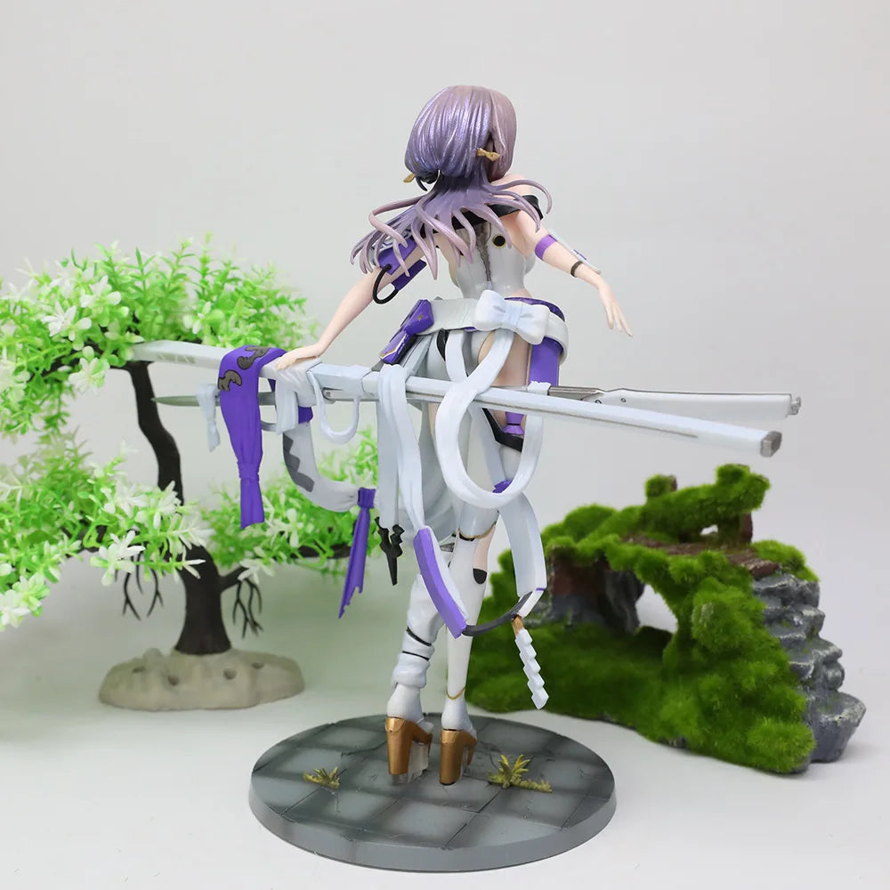 New 25cm Anime Goddess Alice Red Lotus Action Figure Pvc Collectible Statue Desktop Ornament Gift For Anime Fans Birthday Gift