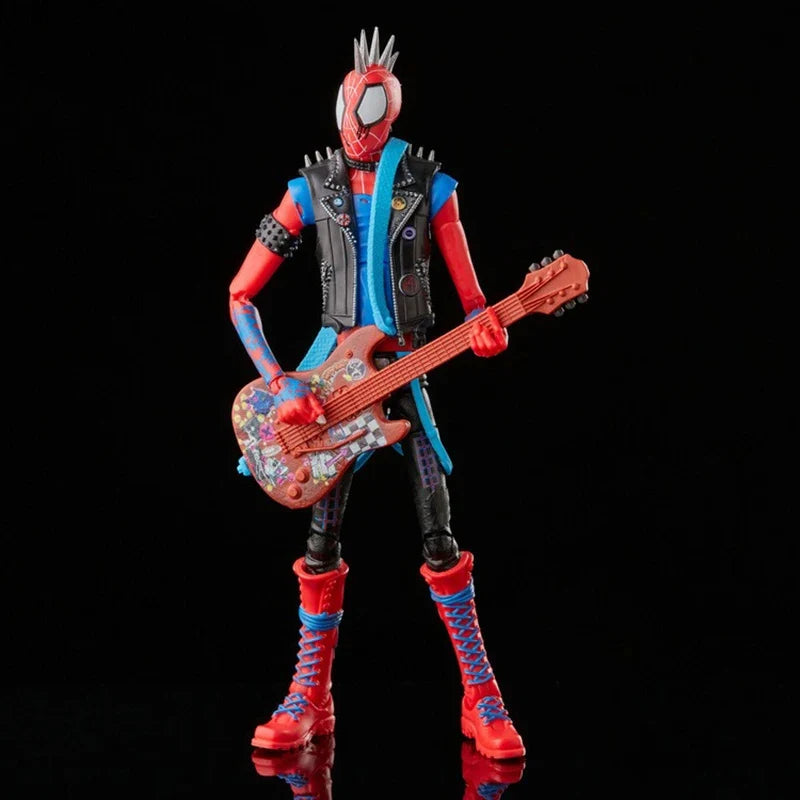 Ml Punk Spider Man Action Figure Toys 6 Inch High Quality Spiderman Statue Model Collectible Gifts For Boyfriend Children