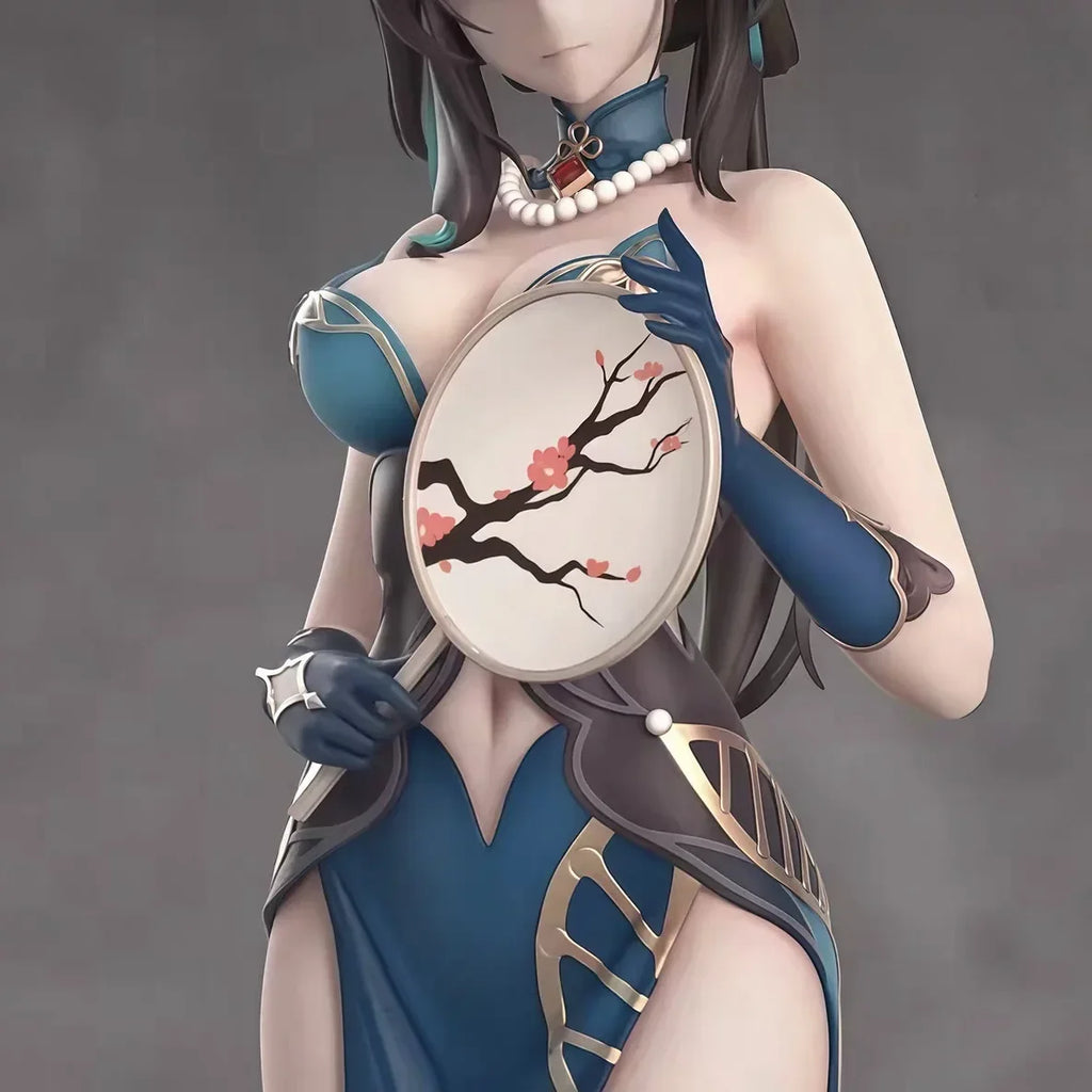 24CM Honkai: Star Rail Ruan Mei Zhenhai China Dress girl figure Hard PVC Anime Action Toy Adults Collection Model Doll Gift