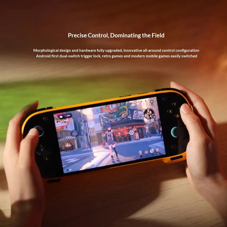 AYANEO KONKR Pocket FIT 8 Elite Android16 Handheld Gaming Consoles 6" 1920*1080 LCD Screen 8400 mAh Battery Hall Joysticks BT6.0
