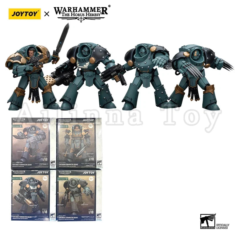 JOYTOY 1/18 Action Figure The Horus Heresy Sons of Horus Tartaros Terminator Squad Legion Praetor Anime Model Toy