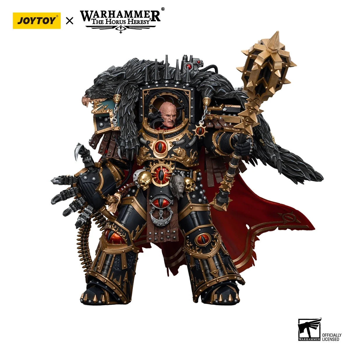 JOYTOY Warhammer 30K 1/18 Action Figures Sons of Horus Warmaster Horus Primarch of the XVlth Legion Model Toys