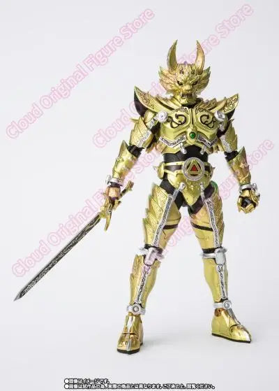 In Stock 100% Original Bandai Spirits S.H.Figuarts Shinkocchou Seihou Garo Ougon Kishi Garo GARO 20th Anniversary Action Figure